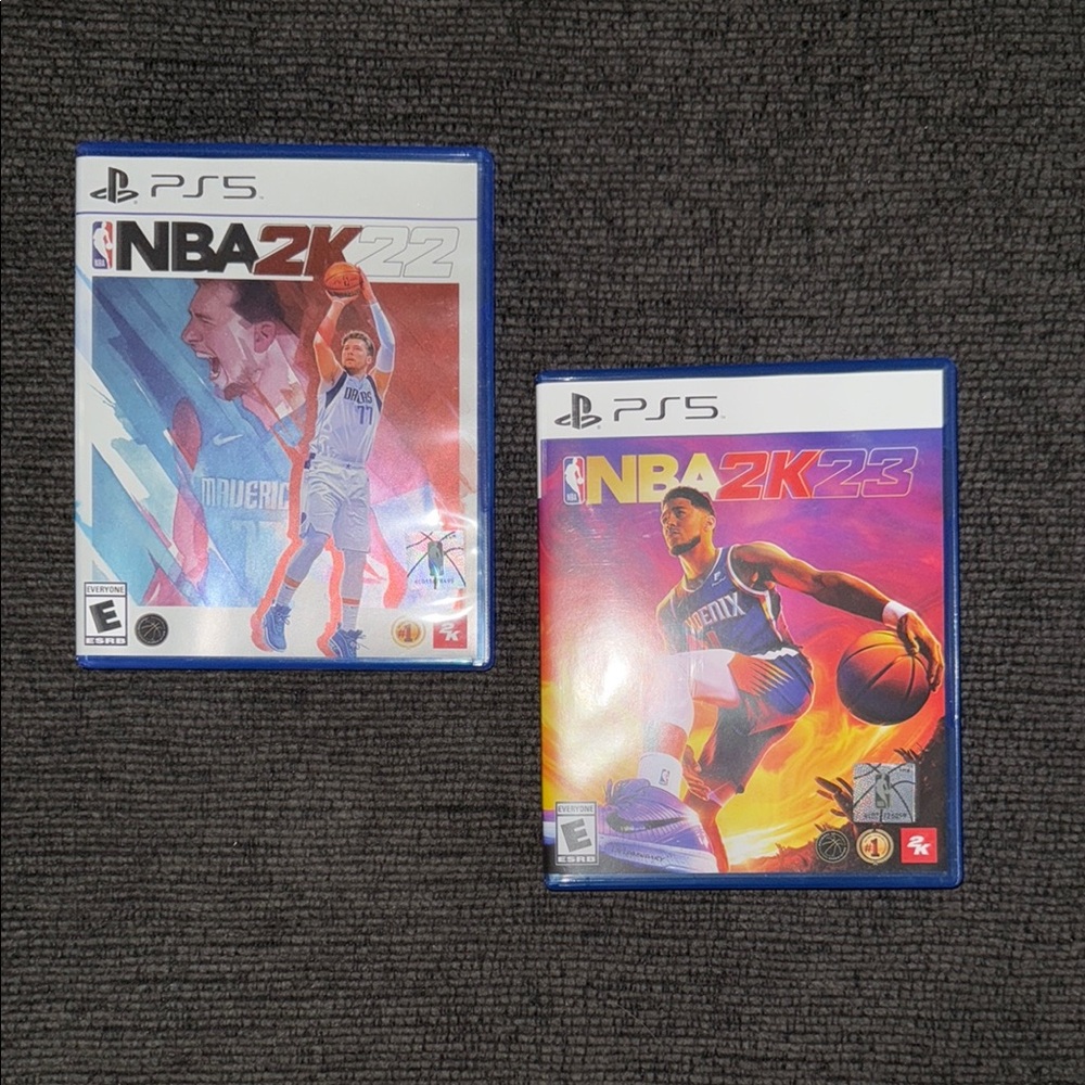NBA 2K22 and NBA 2K23 PS5 Games
